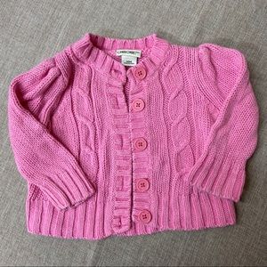 *5 for $25* Pink Cable Knit Sweater